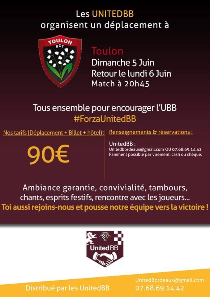 Calendrier rencontres ubb