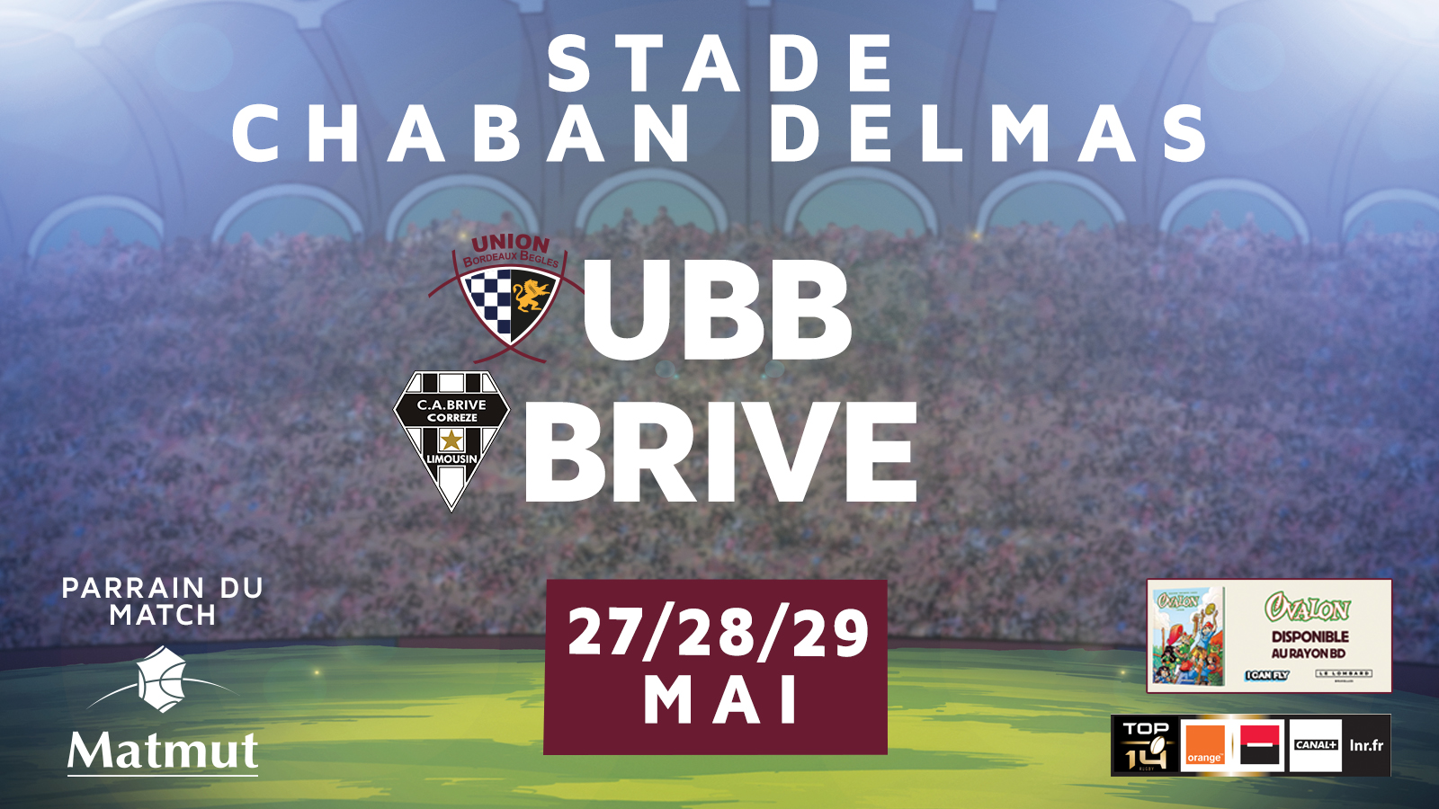 Calendrier rencontres ubb