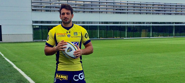 Remi Lamerat sous le maillot ASM Clermont