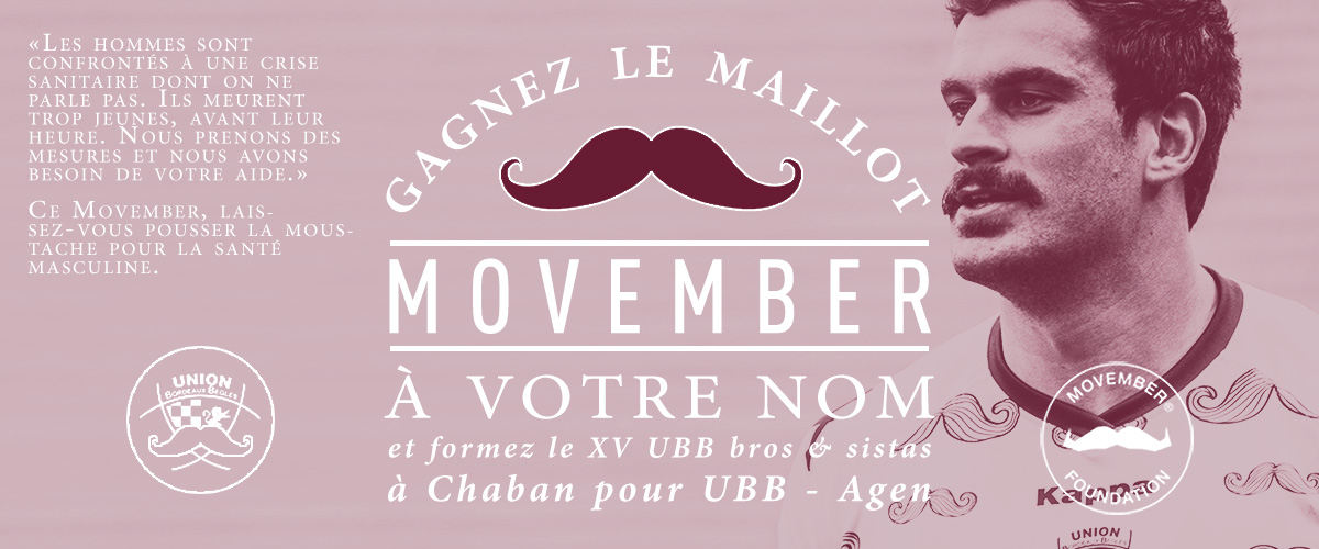 UBB MOVEMBER 2017