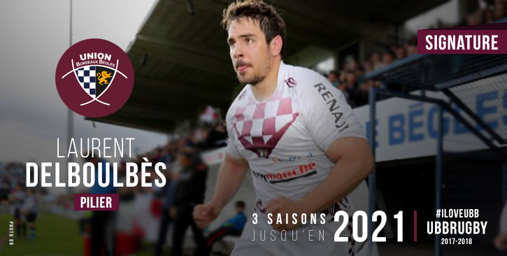 Laurent Delboulbès s'engage à l'UBB