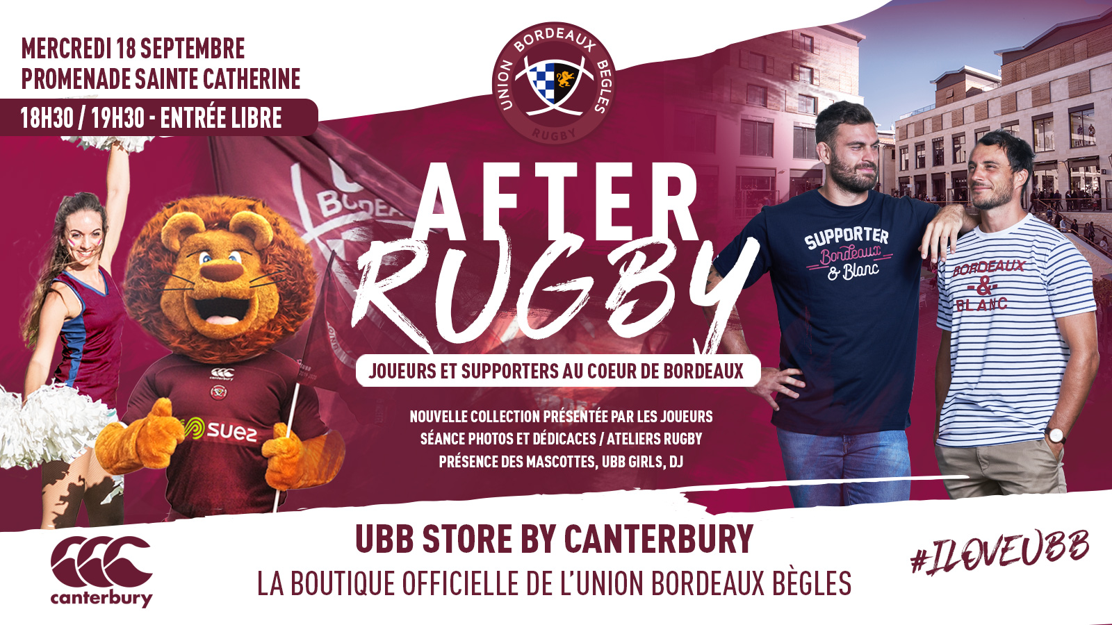 After Rugby mercredi 18 septembre