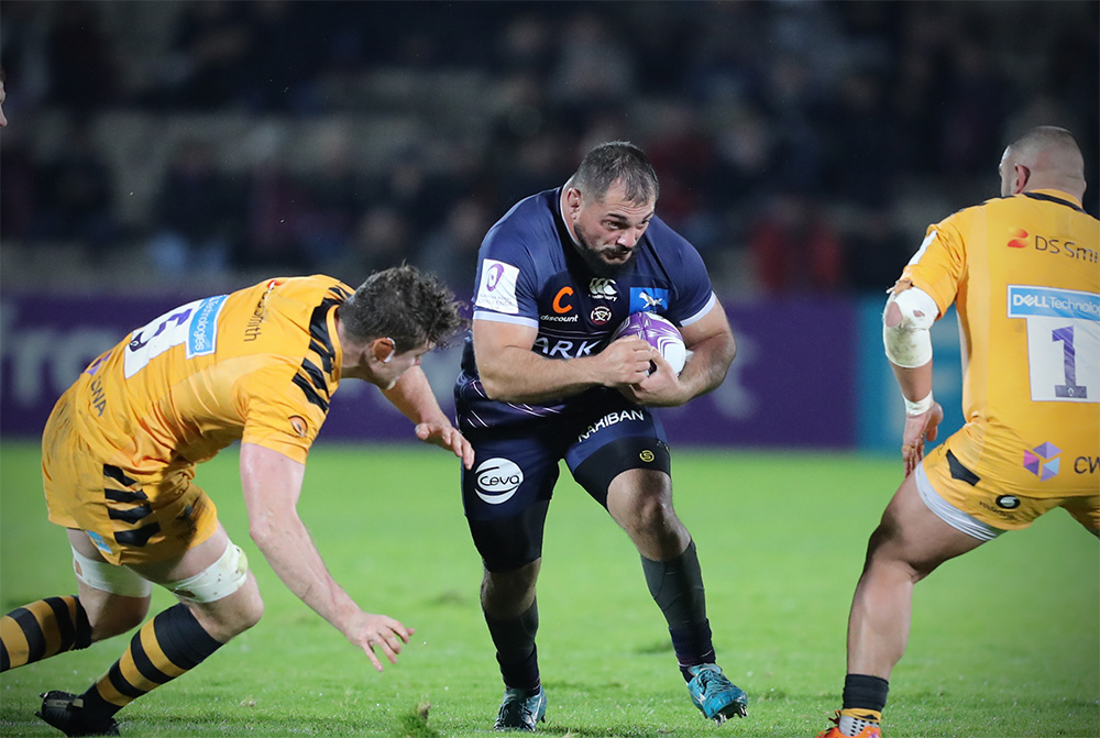 Lekso Kaulashvili et l'UBB en Challenge Cup