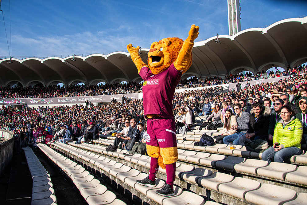 Léo et les supporters de Chaban Delmas ont mis l'ambiance contre Edimbourg