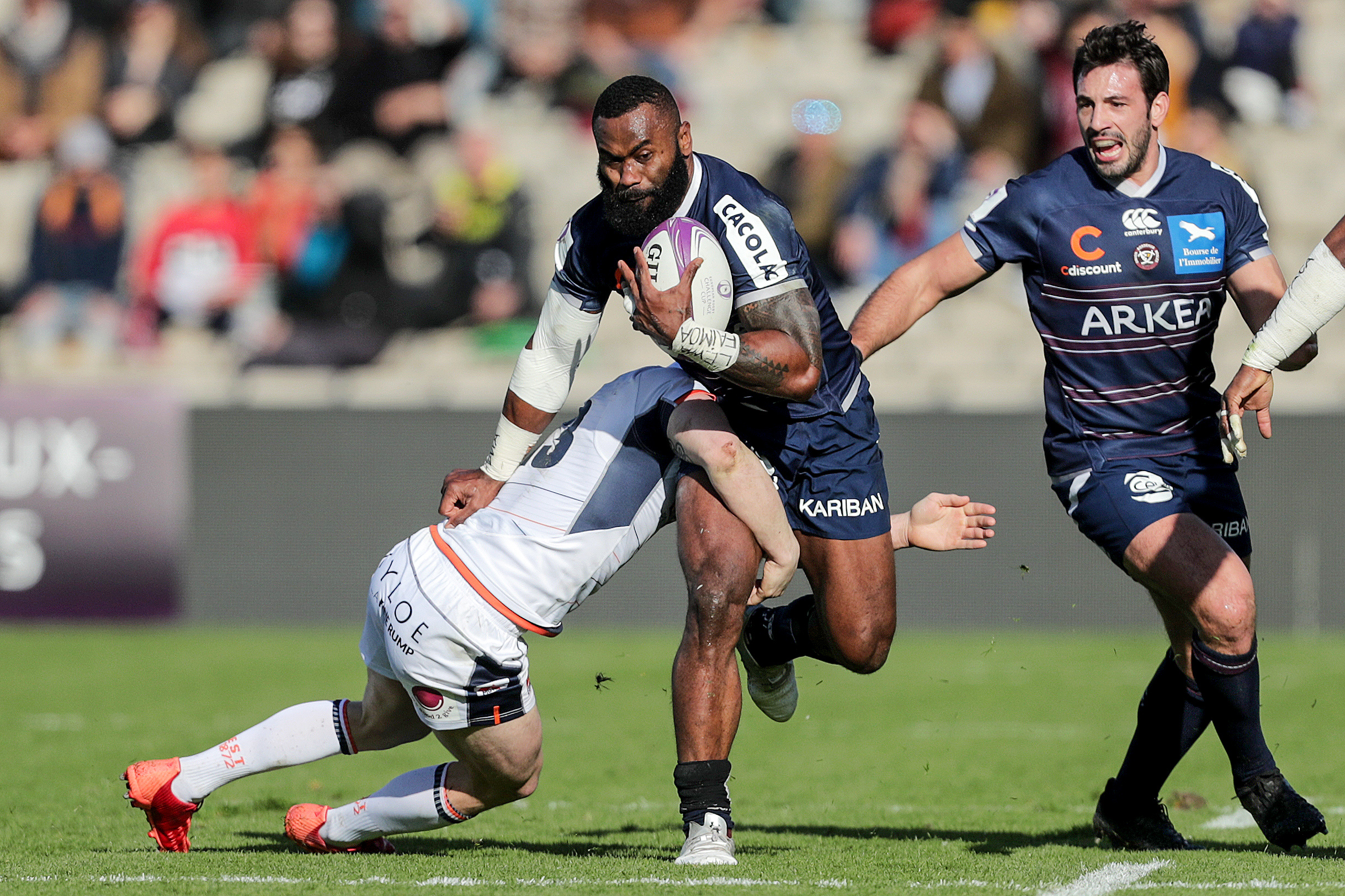 Semi Radradra et l'UBB sont qualifiés pour les quarts-de-finale de Coupe d'Europe / Challenge Cup