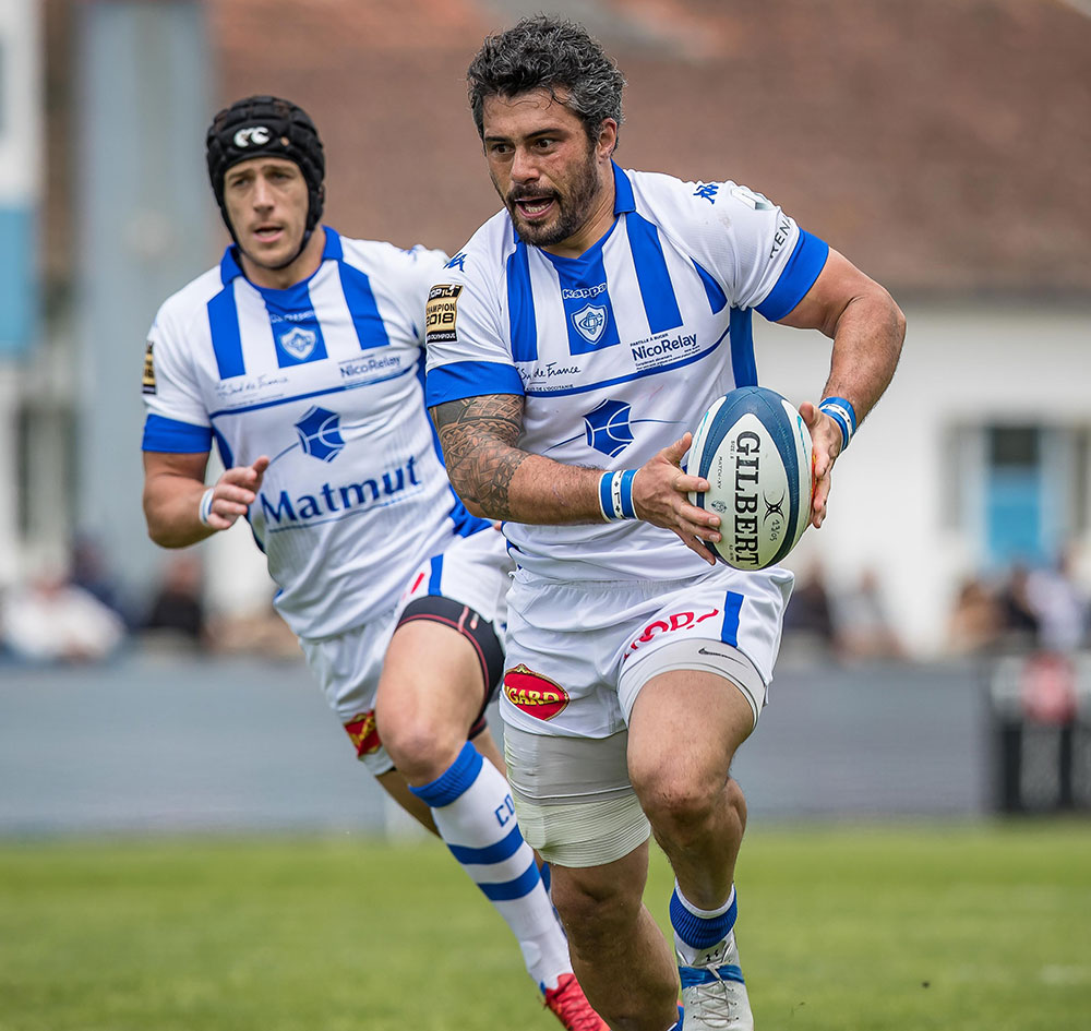 Yann David, centre du Castres Olympique.