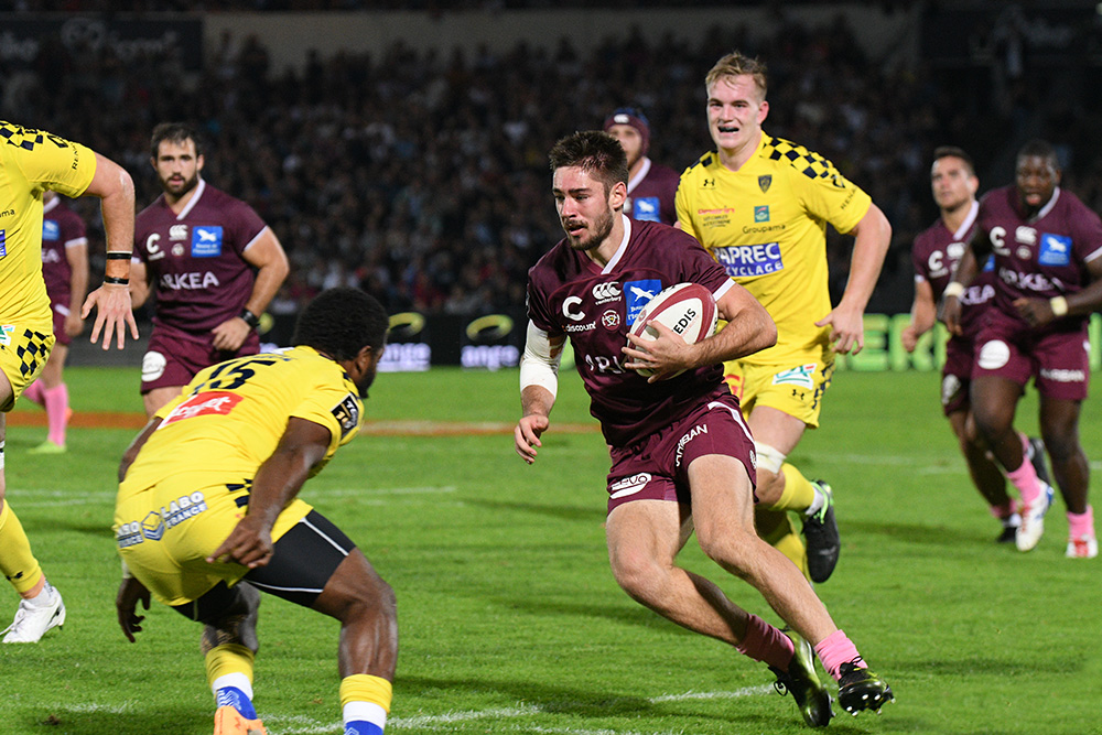 Geoffrey Cros et l'UBB iront défier le Racing 92 à Paris La Défense Arena lors de la 10e journée de Top 14