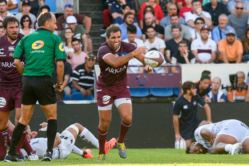 Maxime Lucu lors de UBB - RCT