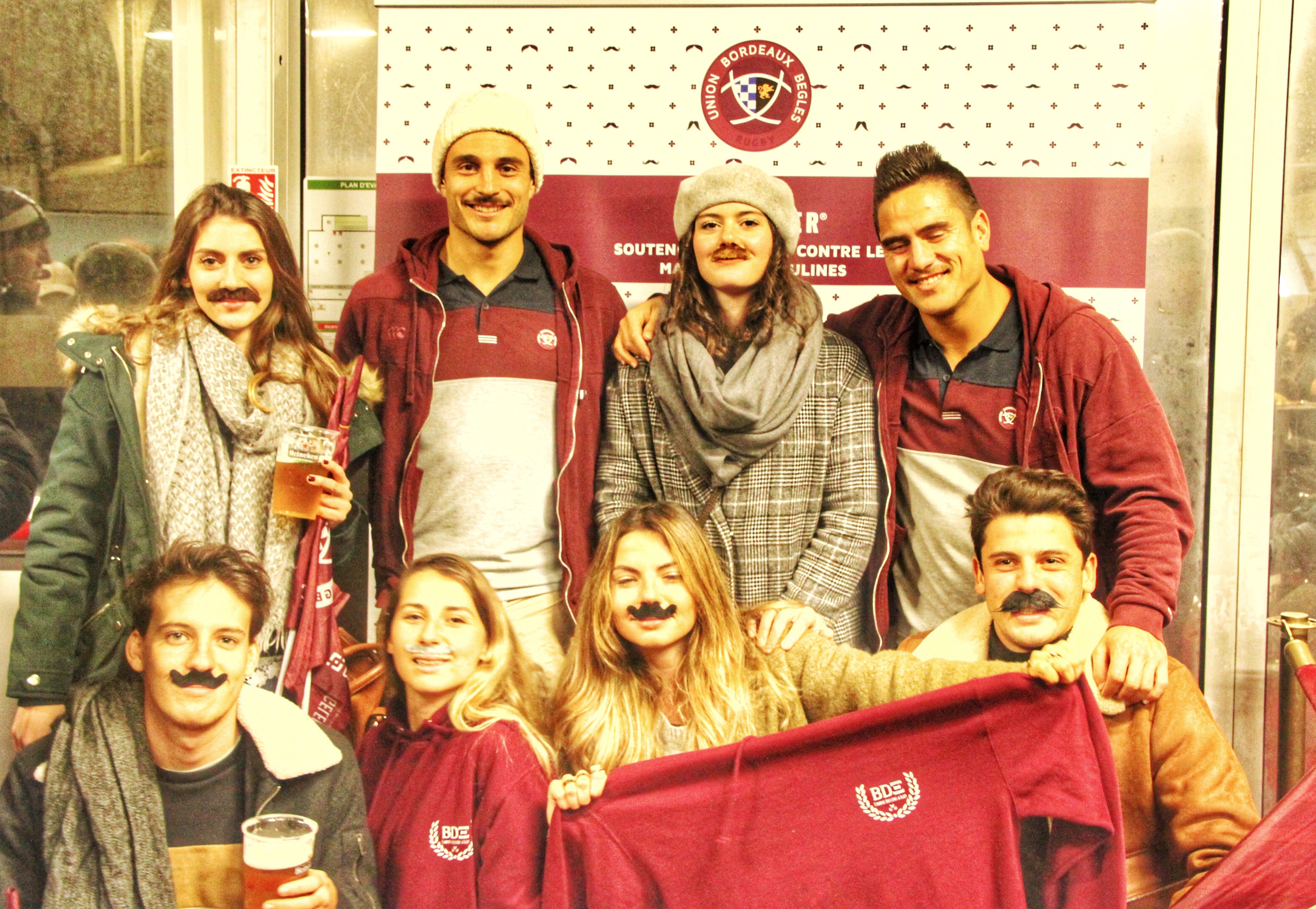 Gagnants Movember 2019 : le BDE du Campus Bassin à Flots de Bordeaux  