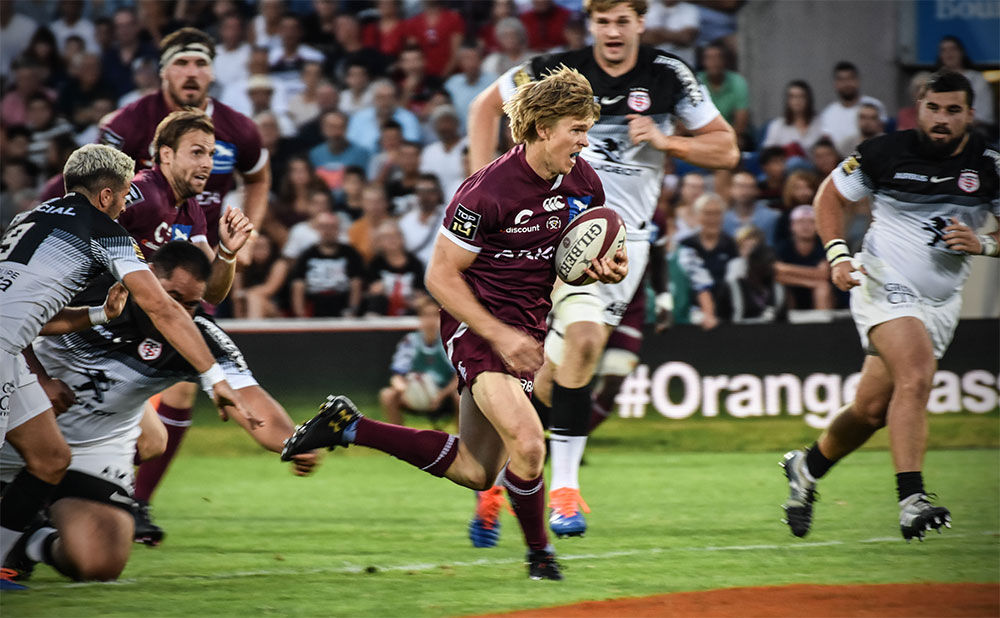 Blair Connor face au Stade Toulousain - Photo Justine Hamon