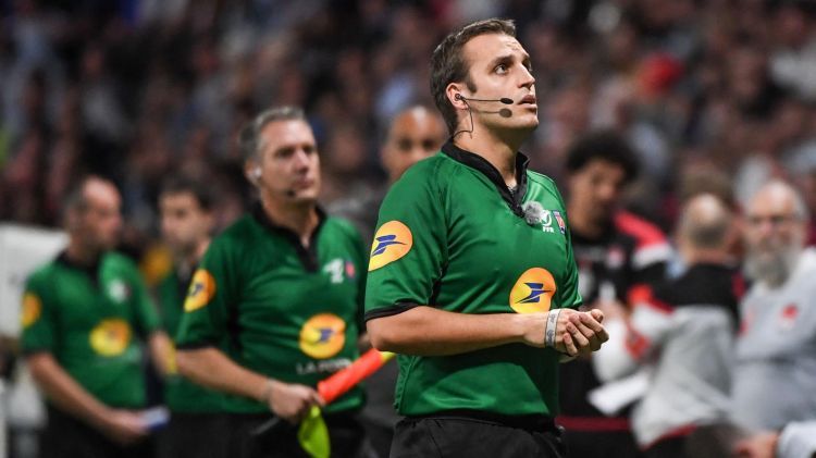 Thomas Charabas arbitrera UBB - ASM dimanche à 21h à Chaban