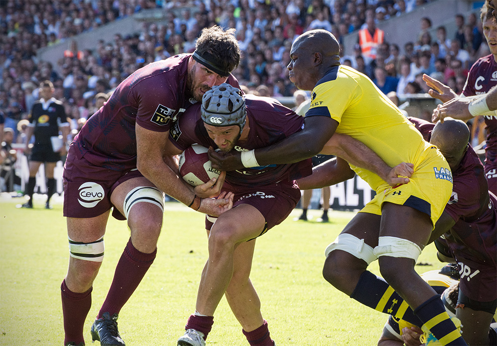 Kane Douglas et Beka Gorgadze de l'UBB s'étaient imposés contre Clermont