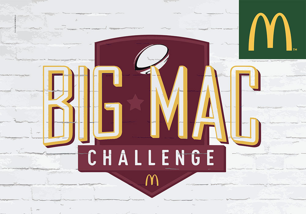 Big Mac Challenge à Chaban Delmas pour le match UBB - Castres