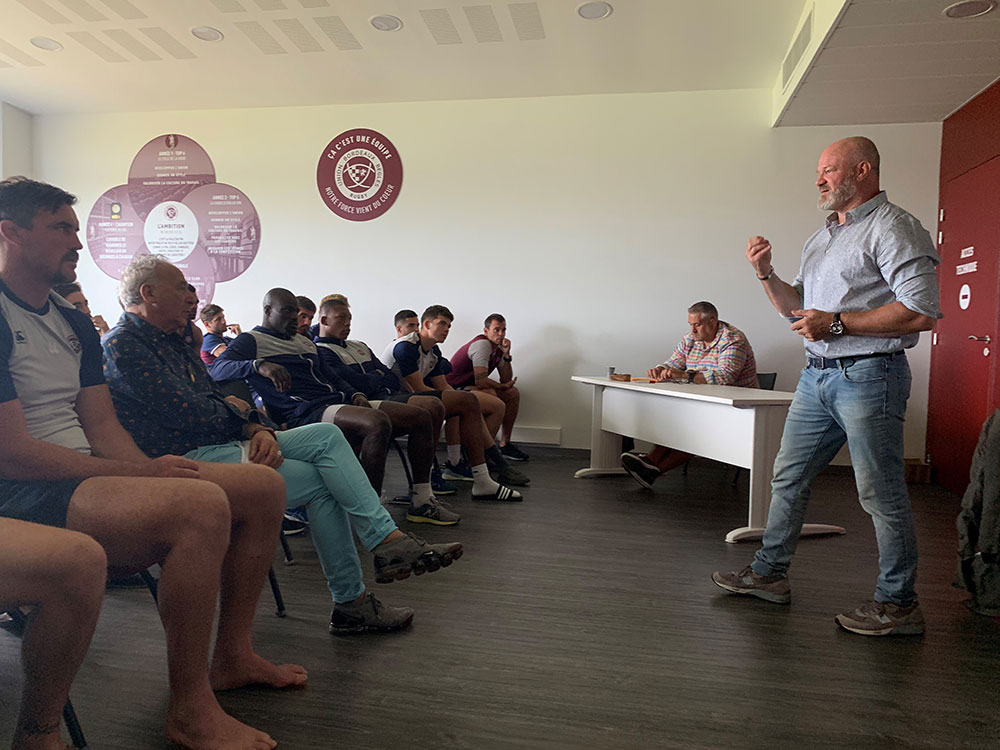 Philippe Etchebest en visite à l'UBB.