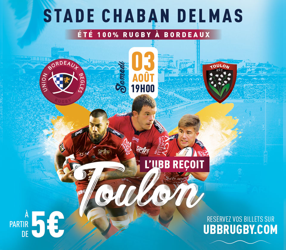 UBB - Toulon stade chaban delmas