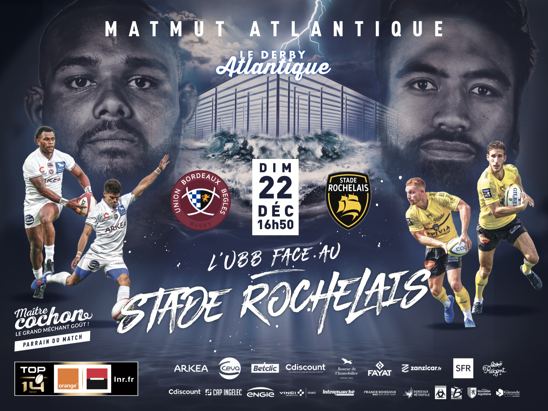 UBB- Stade Rochelais - La Rochelle - 2019-2010