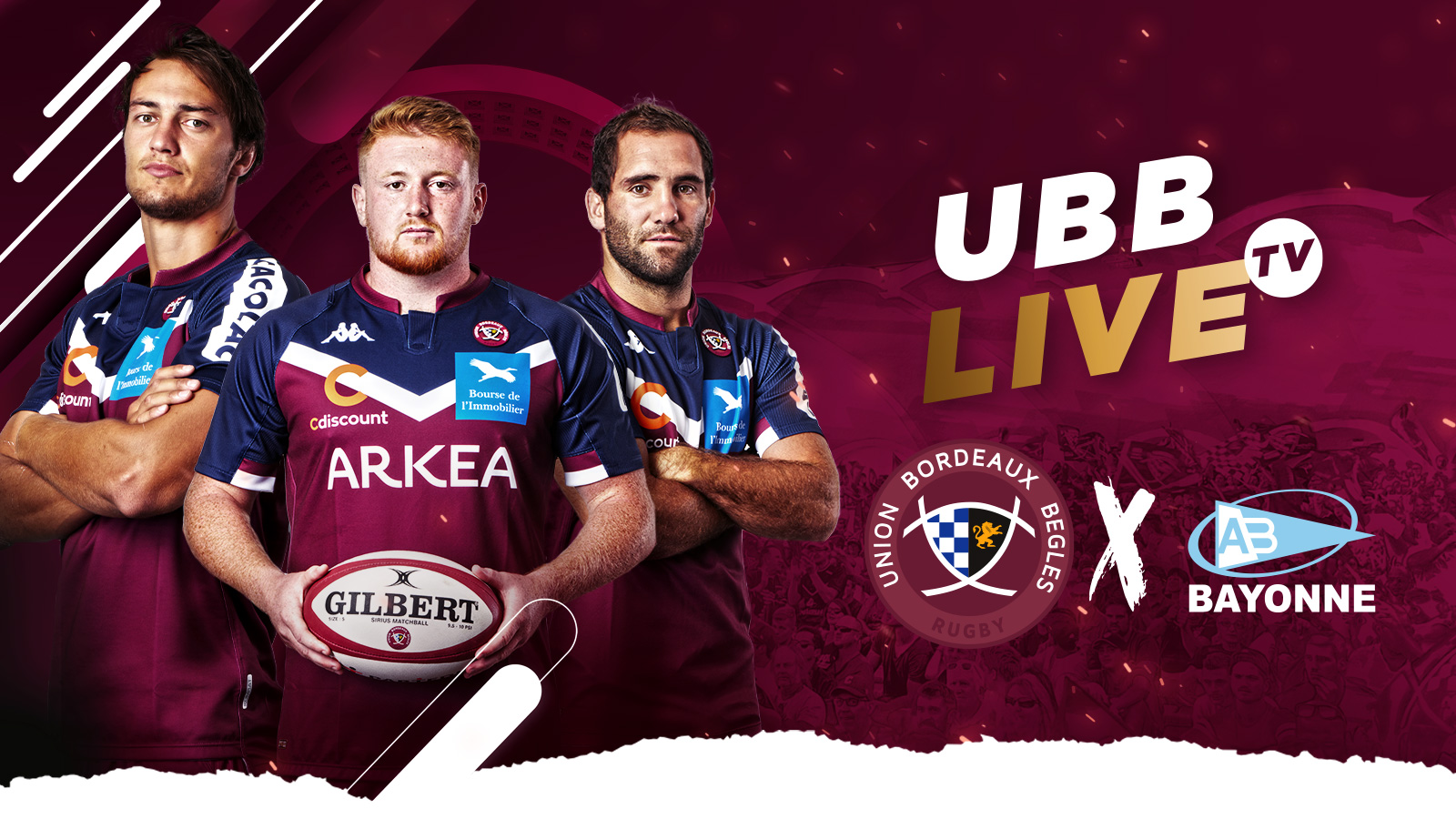 UBB Live TV avant UBB - Bayonne