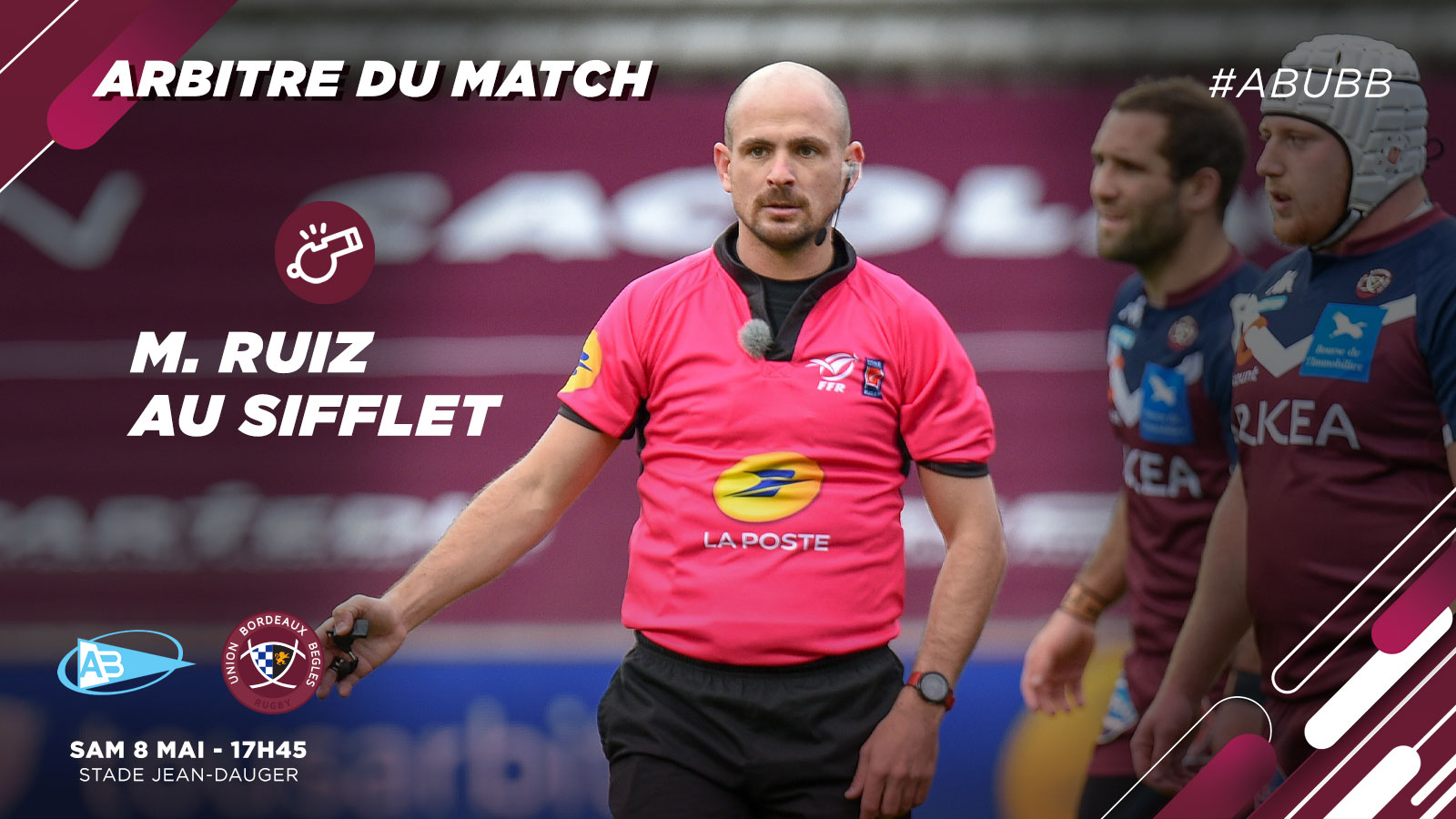 M. Ruiz sera au sifflet pour Bayonne - UBB