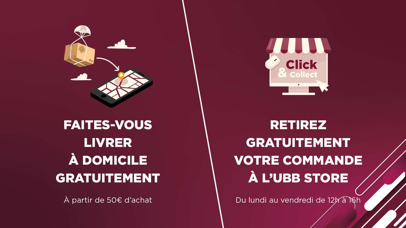 L'UBB Store lance le click and collect