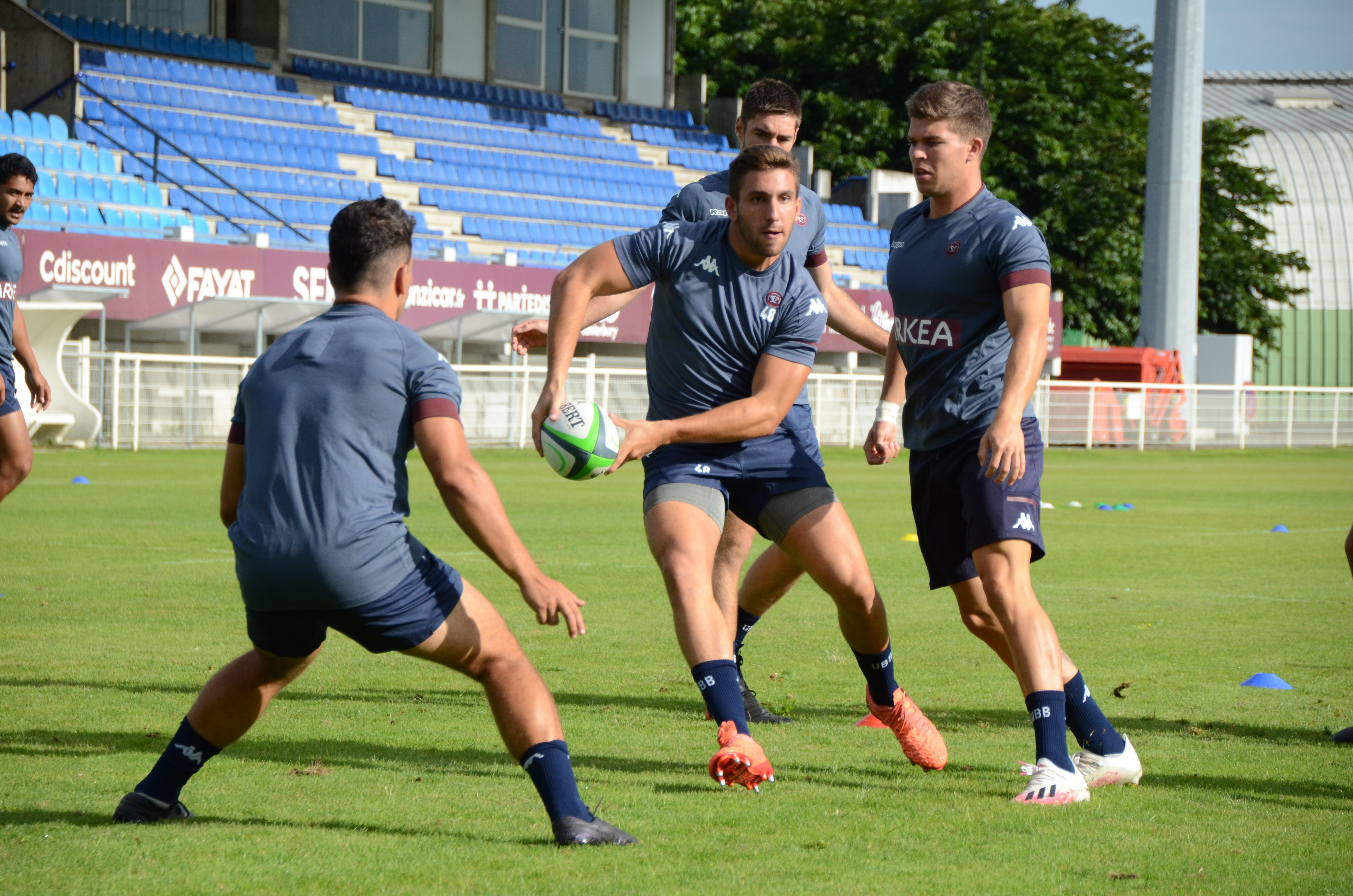 Mattéo Garcia titulaire avec les Bleuets