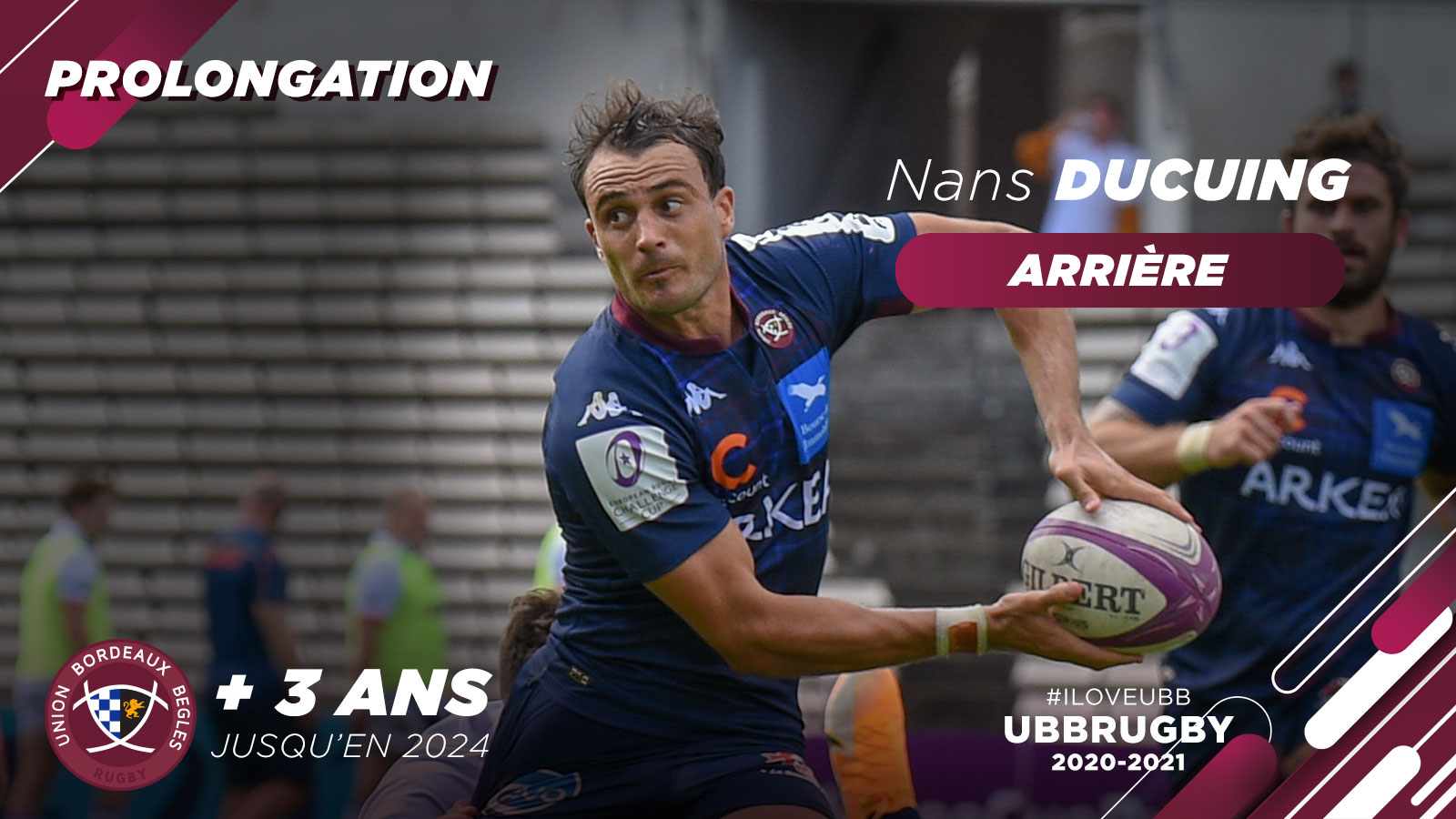 Nans Ducuing prolonge avec l'UBB