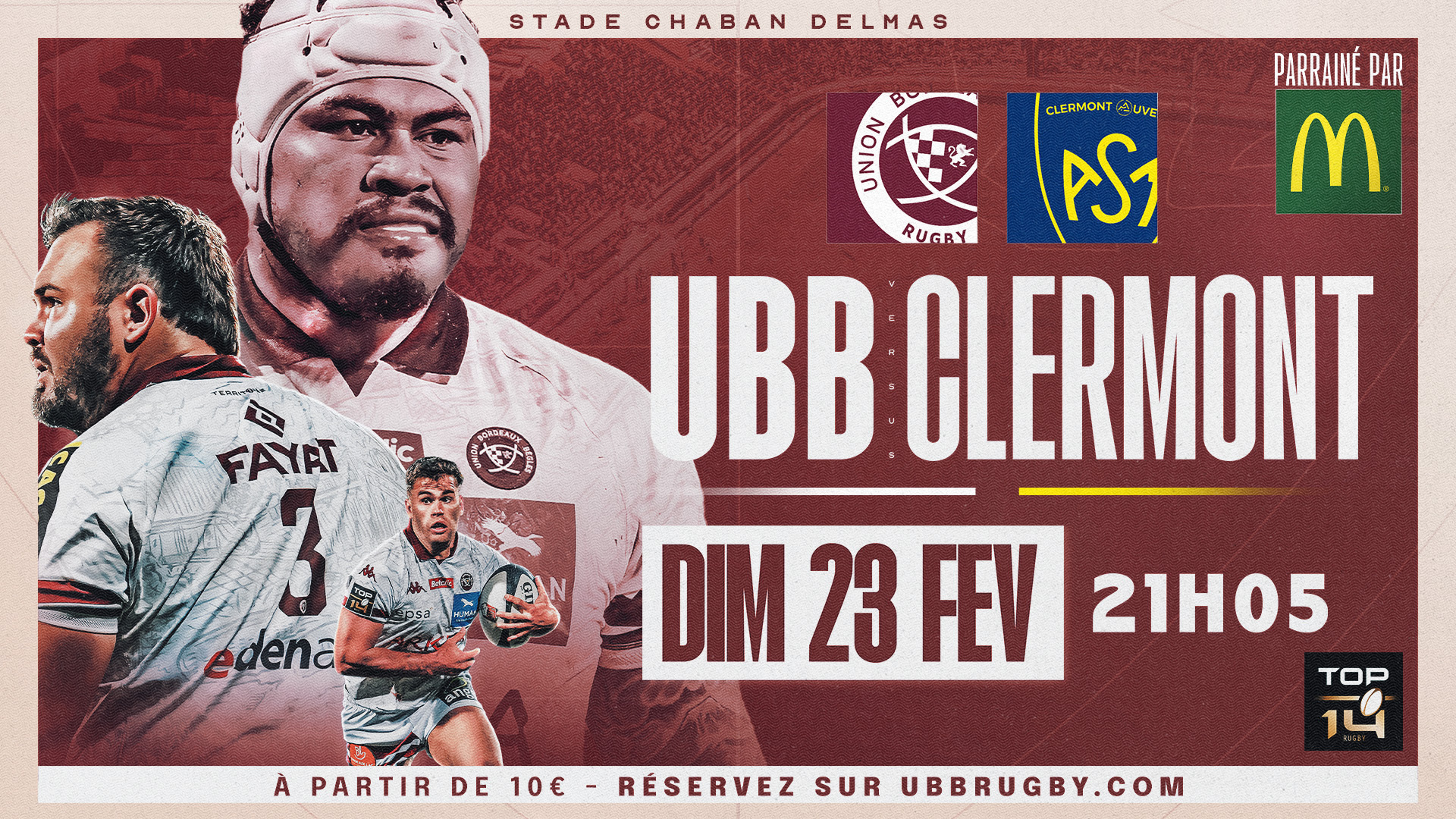 Toutes les infos sur UBB-ASM ! - Actualités - Union Bordeaux Bègles ...