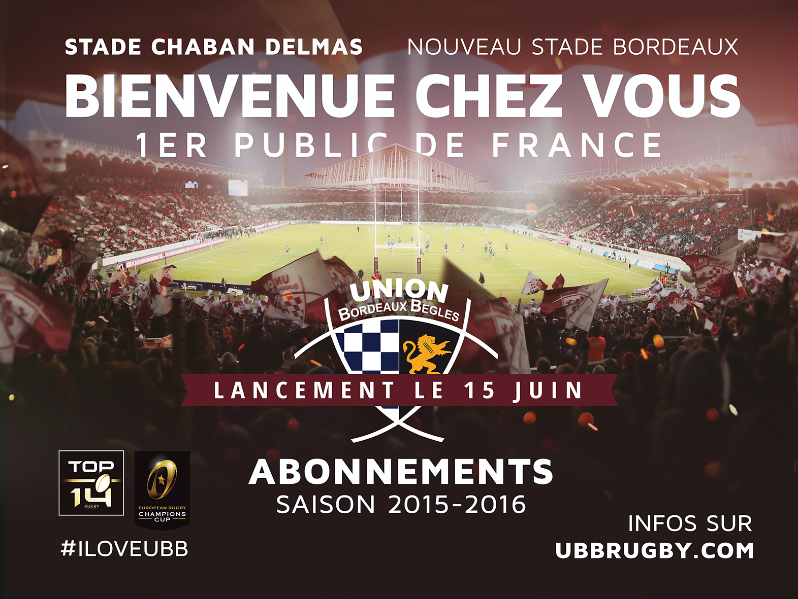 Abonnements UBB 2015-2016