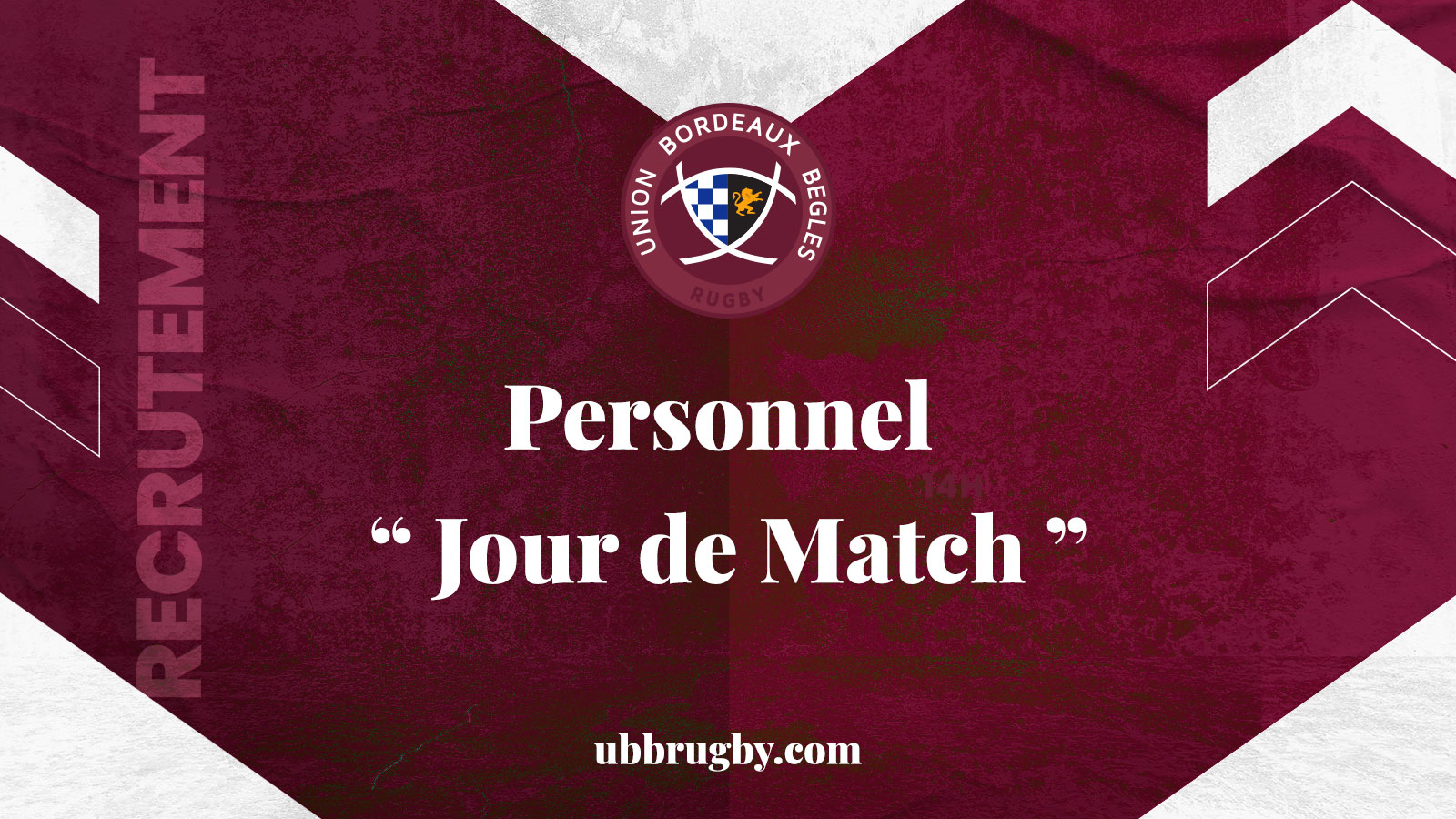 Recrutement De Personnel Jour De Match Toutes Les Actus