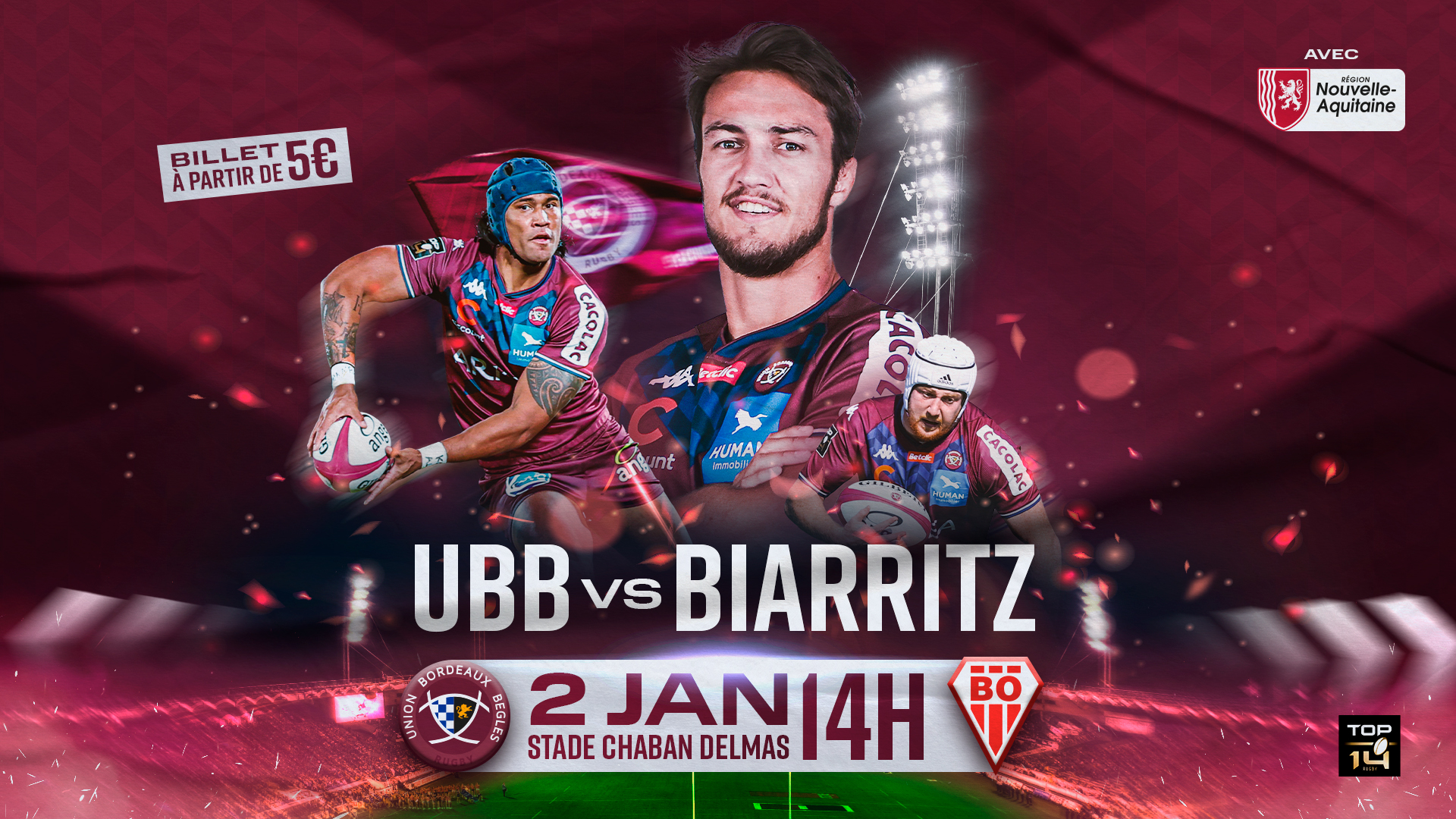 La billetterie pour UBB Biarritz est ouverte Actualités Union