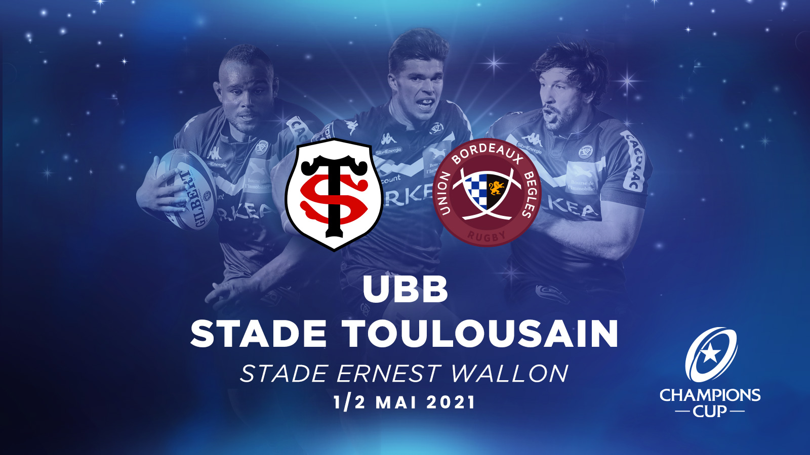 Toulouse UBB en demi finale de Champions Cup Actualités Union