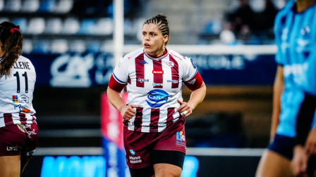Anaelle Deshayes avec les Lionnes face à Montpellier