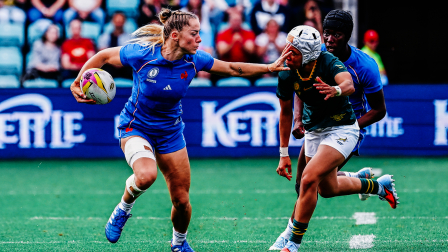 Joanna Grisez pendant la Coupe du Monde 2025