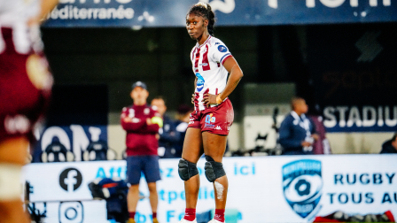 Nassira Konde avec les Lionnes face à Montpellier
