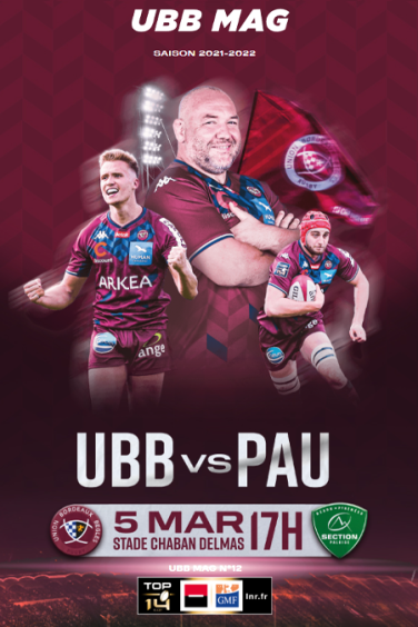 UBB Mag - UBB vs PAU